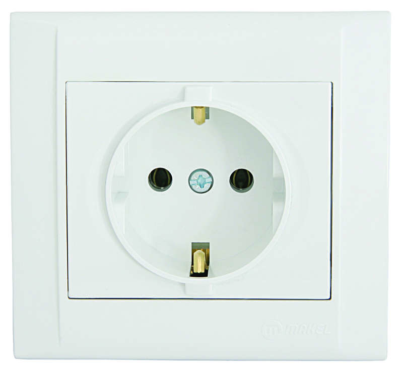 Розетка СП Defne 16А IP20 бел. Makel 42001028