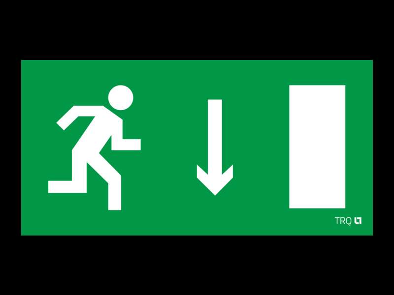 Пиктограмма "Указатель двери правосторонний" ПЭУ 092 135х260 SIRAH IP65 СТ 2502002730