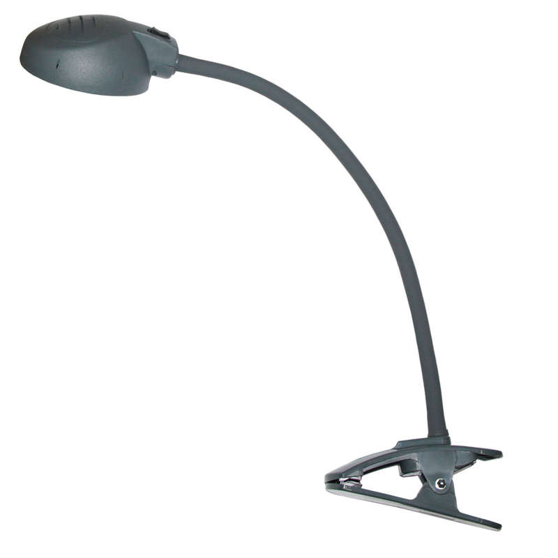 Светильник светодиодный Веста С16 ПШ настол. на прищепке 7Вт антрацит Трансвит 000000000130