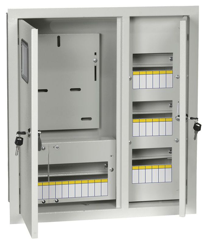 Корпус ЩУРв-3/30 TITAN 550х500х165мм IP31 метал. IEK MKM35-V-30-31-1-ZO