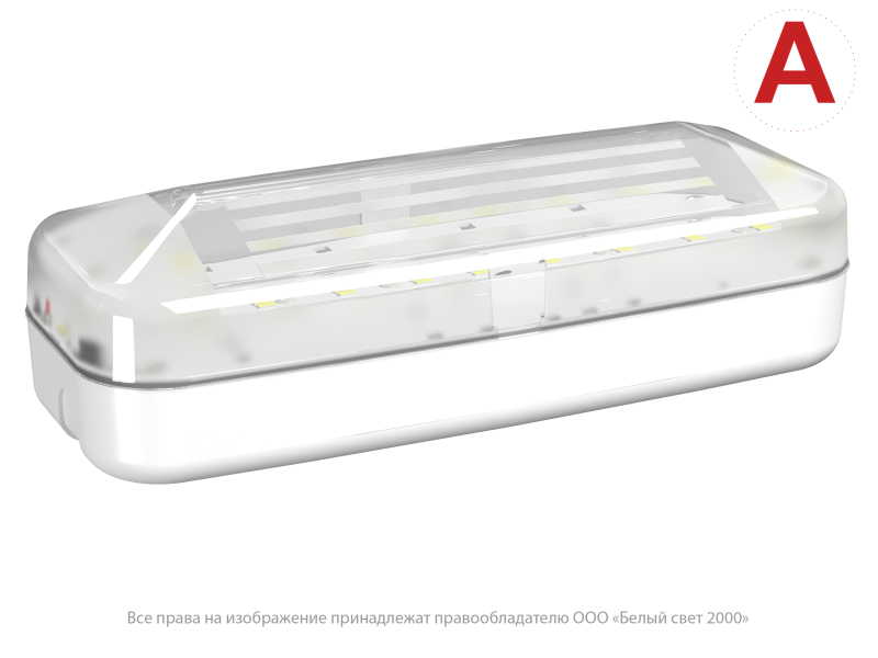 Светильник аварийный BS-JUNIOR-81-L1-INEXI3-MSS3 автономный Белый свет a15711