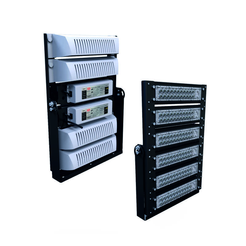 Светильник светодиодный LAD LED R500-6-10-6-300L IP67 43710лм 5000К 300Вт 100-305В КСС типа "К" крепление на лире бел. ЛАДзавод LADLED6106300L