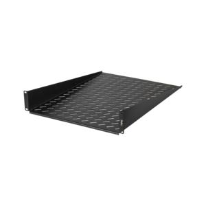 Полка фронтальная 19дюйм 2U глубиной 600мм крепеж в компл. черн. NIKOMAX TLK-SHFR-600-BK