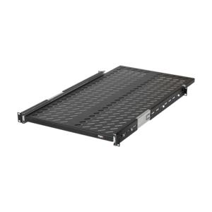 Полка выдвижная 19дюйм Ш418хГ800мм для шкафа и стойки глубиной 1000мм черн. NIKOMAX TLK-SHFC-800R-BK