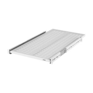 Полка выдвижная 19дюйм Ш418хГ800мм для шкафа и стойки глубиной 1000мм сер. NIKOMAX TLK-SHFC-800R-GY