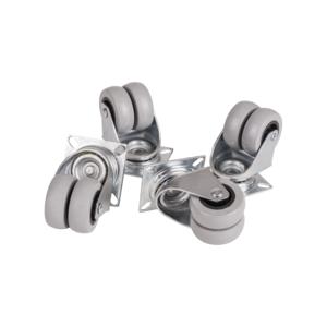 Комплект роликов для шкафов стоек TRD (уп.4шт) NIKOMAX TLK-CB4