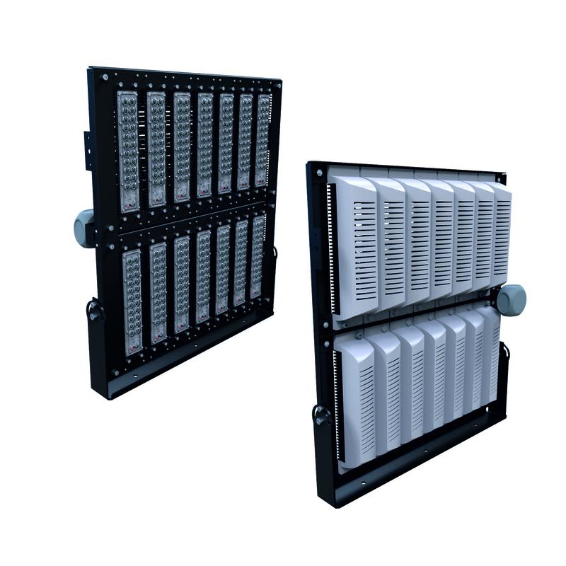Светильник светодиодный LAD LED R500-14-60-6-1000L 1000Вт IP67 5000К 130500лм 100-305В КСС типа "Г" крепление на лире бел. ЛАДзавод LADLED146061000L
