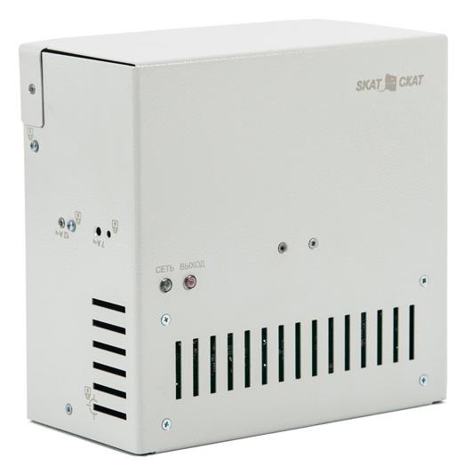 Источник питания SKAT 12-4.0 TOP 12В 4А корпус для потолков АКБ 7-12А.ч Бастион 288