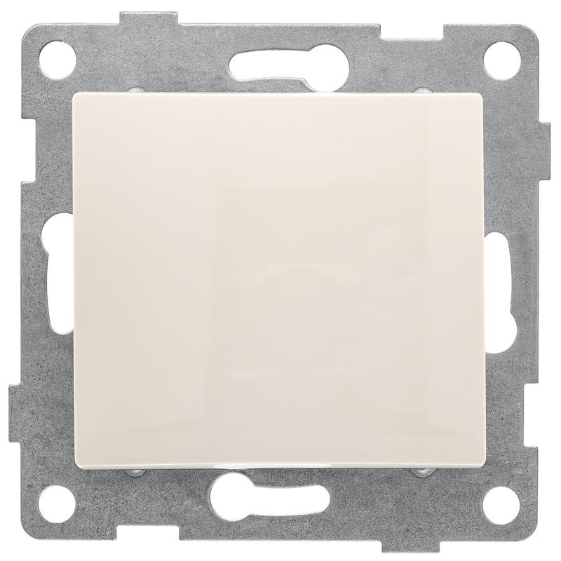 Выключатель 1-кл. 2п СП Bravo 10А 250В механизм беж. GUSI С10В5-003