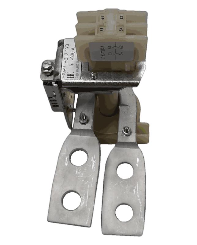 Реле тока РЭ-12-1-630А 1НО+1НЗ передн. присоед. ЧЭАЗ A8119-77941843