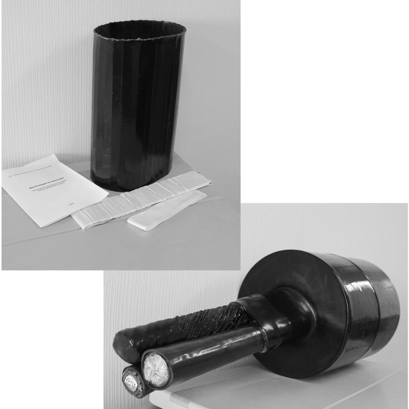 Уплотнитель кабельных проходов термоусаж. УКПТ 130/28 Михнево 010008