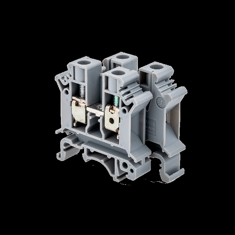 Клемма винтовая проходная 10 кв.мм сер. MTU-10 ОВЕН 54690