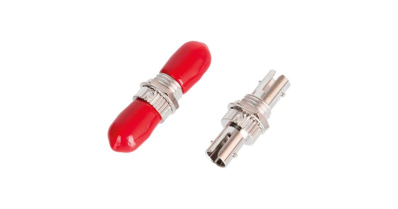 Адаптер волоконно-оптический соединит. SM/MM ST-ST универс. одинар. латун. металлик (уп.2шт) NIKOMAX NMF-OA1UN-ST-ST-2