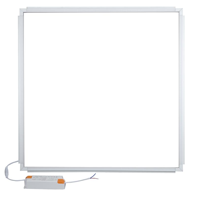 Светильник светодиодный потолочный ULO-RF6060-38W/4000K REFRAME WHITE 595х595мм бел. свет 4000К компл. с и/п бел. Uniel UL-00004632