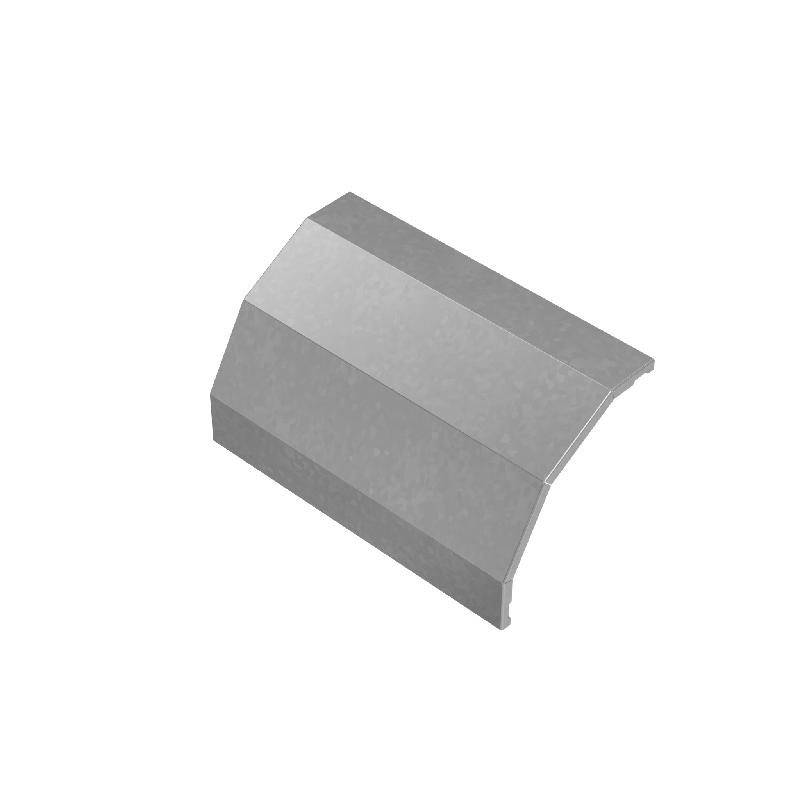 Крышка для угла вертикального внешн. 90град. осн.400 сталь "ПЛЮС" KVLplus90-400 INOX304 КМ PL6553