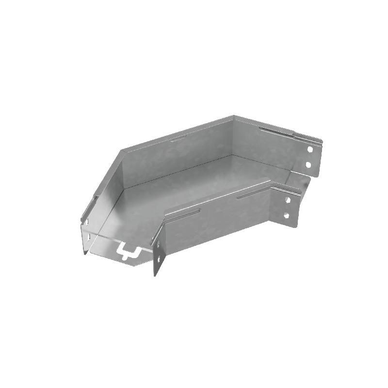 Угол для лотка горизонтальный 90град. 100х80 сталь "ПЛЮС" GLplus90-80-100 INOX304 КМ PL5554