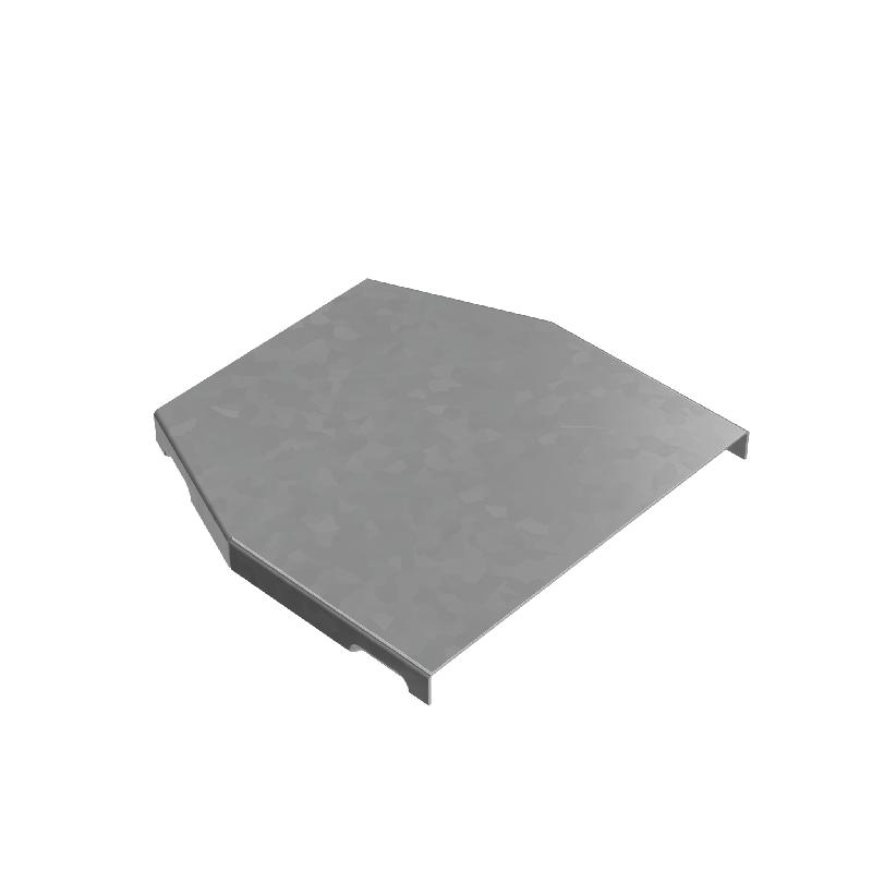 Крышка переходника центрального 100-150 сталь "ПЛЮС" KPDplus100-150-C INOX304 КМ PL6637