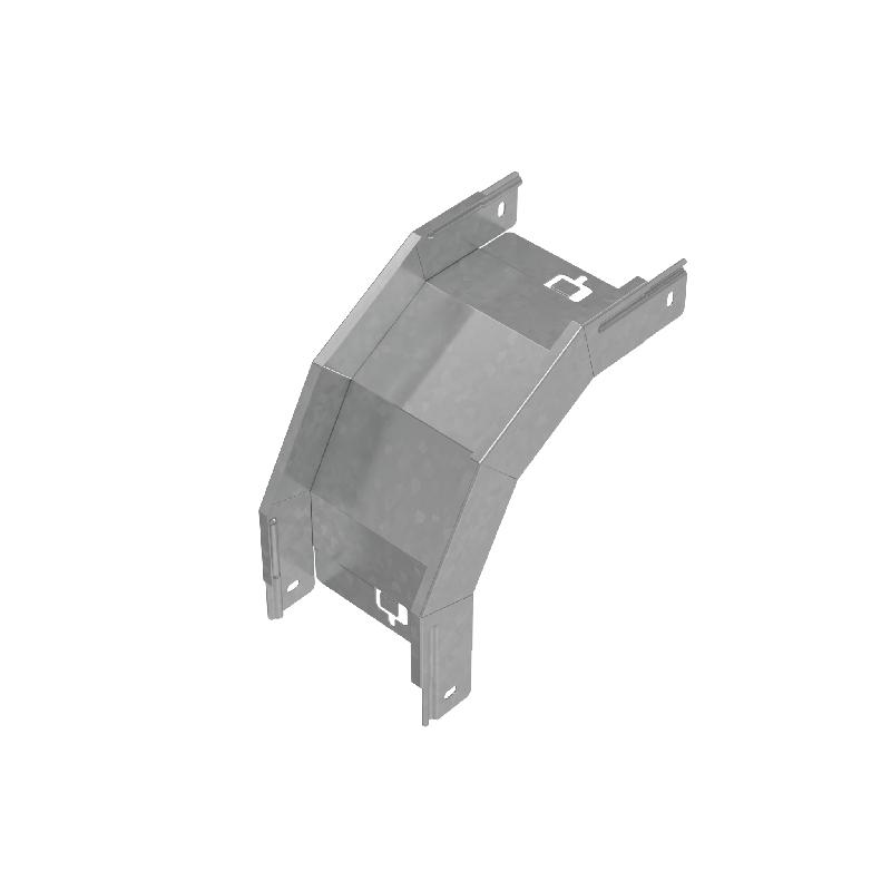 Угол для лотка вертикальный внешний 90град. 150х50 сталь "ПЛЮС" VLplus90-50-150 INOX304 КМ PL5636