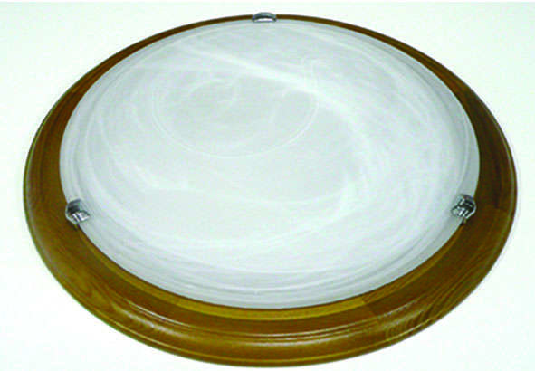 Светильник 2х60 "Италия" d36 2х60Вт E27 IP20 бел. арм. дуб 1701 Альфа Лайт 3001/д