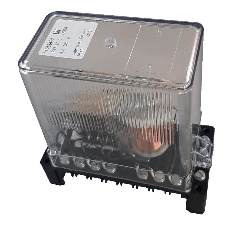 Реле промежуточное РП-16-1 220В DC 4/2 задн. присоед. ЧЭАЗ A8119-77951491