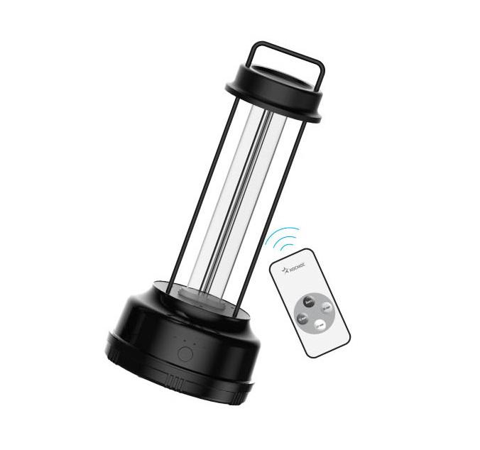 Светильник ообеззараживающий ультрафиолетовый UVG18W 18Вт для помещений до 20кв.м без озонирования ПДУ в компл. черн. КОСМОС KOC_UVG18WR