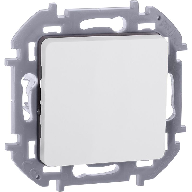 Выключатель 1-кл. Inspiria 10А IP20 250В 10AX механизм бел. IEK 673600