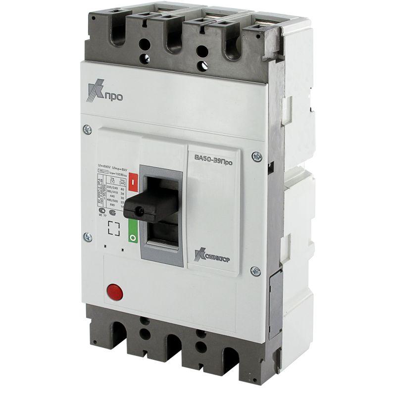 Выключатель автоматический 3п 250А 36кА ВА50-39Про 250А с блоком МРТ39GF Контактор 7003021
