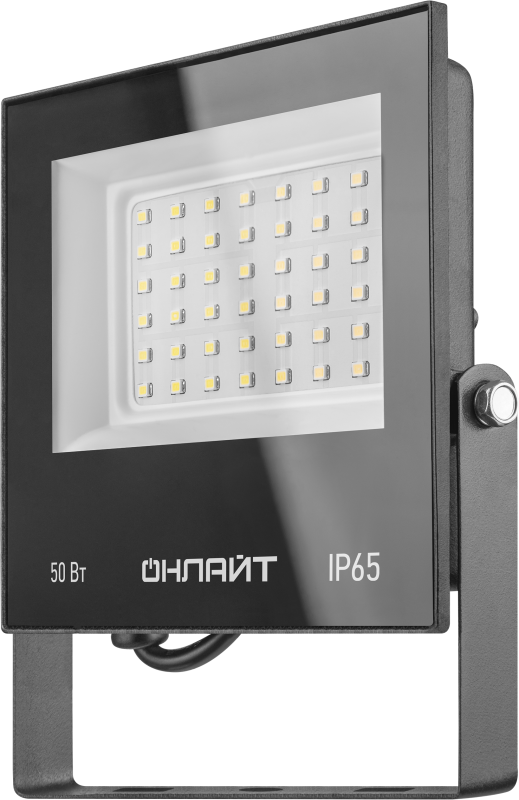Прожектор светодиодный 71 660 OFL-50-6K-BL-IP65-LED 50Вт 6000К IP65 4000лм черн. ОНЛАЙТ 71660