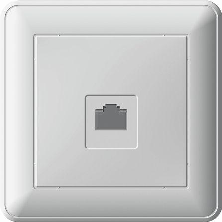 Розетка телефонная 1-м СП W59 RJ11 1А сл. кость SchE RSI-152T-28 (РСИ-152Т-28)