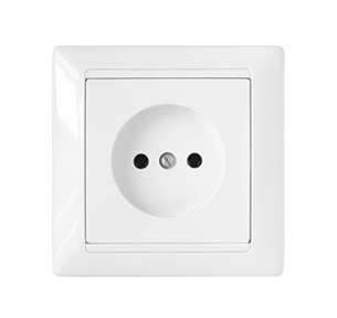 Розетка 1-м СП 16А IP20 с заземл. бел. Bylectrica РС16-305