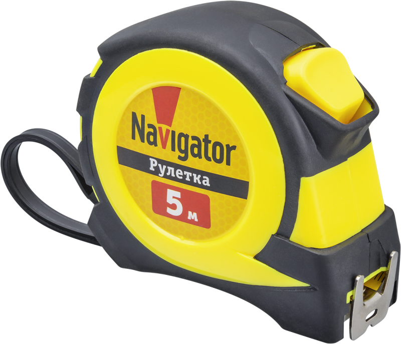 Рулетка 80 260 NMT-Ru02-A-5-19 5мх19мм автостоп Navigator 80260
