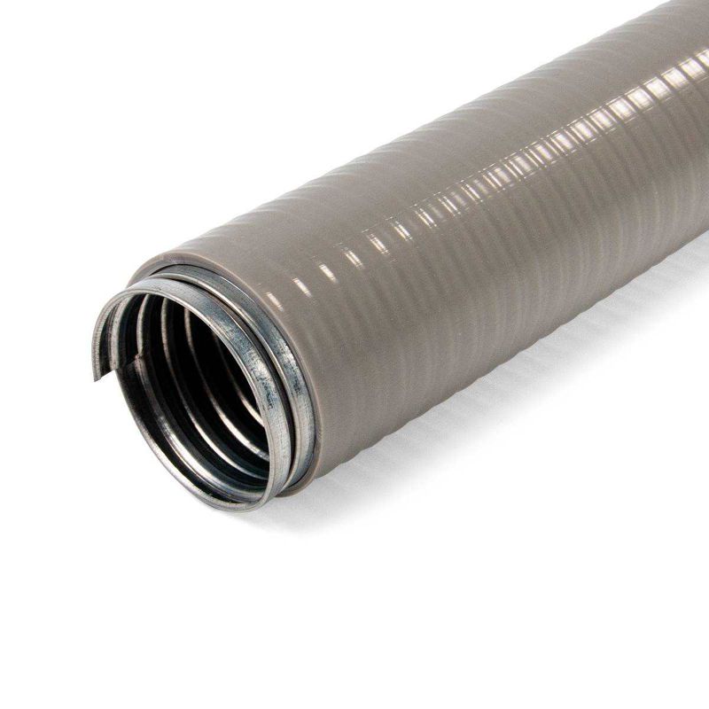 Металлорукав в ПВХ-кожухе МГ-ПУнг-LS 25 "TITAN" (уп.50м) Fortisflex 83590