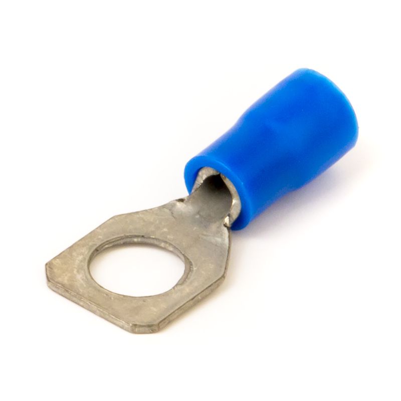 Наконечник кольц. изол. 1.5-2.5кв.мм отв. d3.7мм син. (уп.100шт) DKC 2B3P