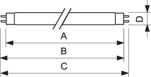 Лампа люминесцентная TL-D 18W/17 18Вт T8 G13 зел. спец. PHILIPS 871150064298140