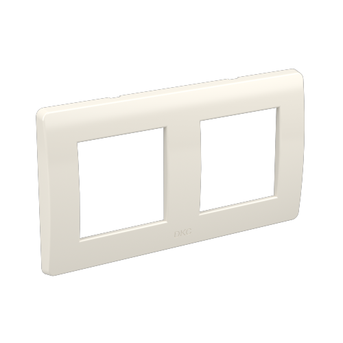 Рамка 2-м 2х2мод. Brava бел. RAL9010 DKC 75012W