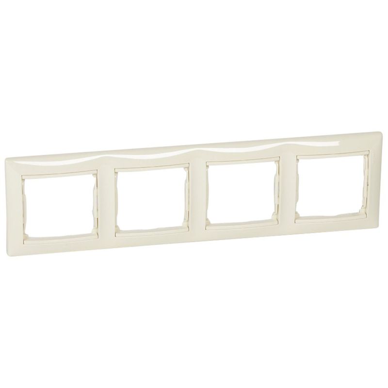 Рамка 4-м Valena горизонт. сл. кость (DIY-упак.) IEK 695634