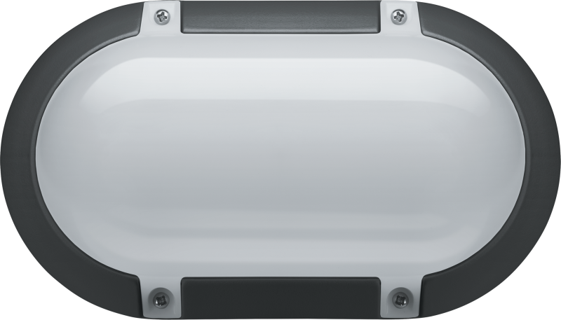 Светильник светодиодный 94 824 NBL-PO1-8-4K-BL-IP65-LED 8Вт 4000К IP65 700лм ЖКХ поликарбонат овал черн. (аналог НПП) Navigator 94824