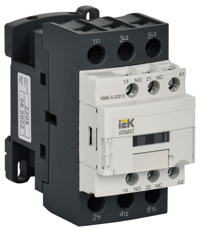 Контактор КМИ-А-23212 LC1D 32А кат. 48В AC 1НО+1НЗ AC-3 IEK AR-ACC-21-032-048-11