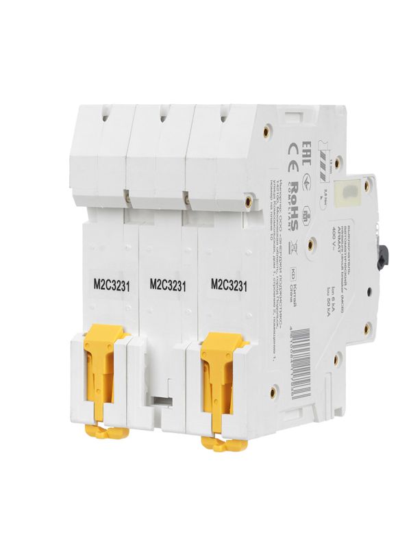 Выключатель автоматический модульный 3п C 32А M10N ARMAT IEK AR-M10N-3-C032