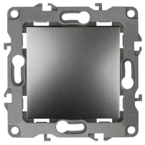 Выключатель 1-кл. СП Эра12 12-1101-12 10А IP20 250В 10AX механизм графит Эра Б0019276