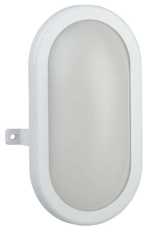 Светильник светодиодный "Эконом-банник" SPB-2-12-O 12Вт IP65 215х118х72мм овал бел. Эра Б0019893