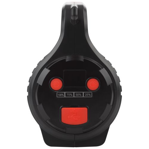 Фонарь-прожектор светодиодный аккумуляторный PA-702 АР "Шмель" 10Вт + боков. свет красн. маяк USB powerbank литиевый Эра Б0033764