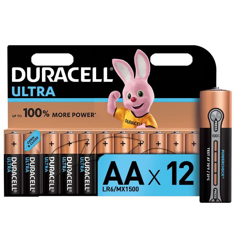 Элемент питания алкалиновый AA/LR6 LR6-12BL Ultra Power (блист.12шт) Duracell Б0038766