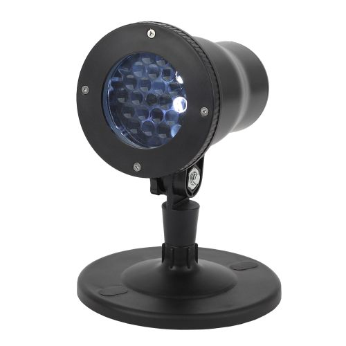 Проектор LED Снежинки мультирежим холодный свет 220В IP44 ENIOP-04 ЭРА Б0041645