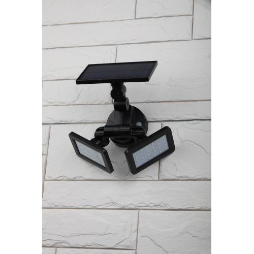 Светильник садовый фасадный ERAFS020-41 2х24LED 180лм с двумя световыми панелями солнечная батарея ЭРА Б0044489