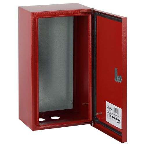 Корпус металлический ЩМПг-01 410х220х175 IP54 RED_SHMPg-01_IP54_SIMPLE красн. ЭРА Б0047699