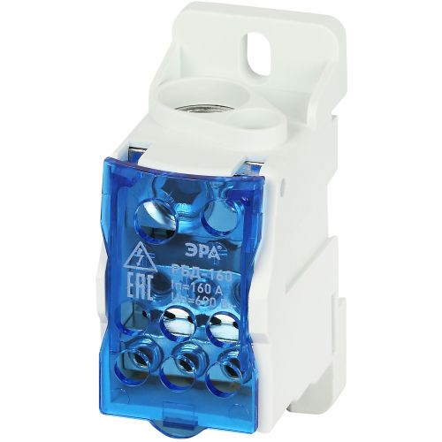 Блок распределительный на DIN-рейку NO-122-41 РБД-160А Эра Б0051115