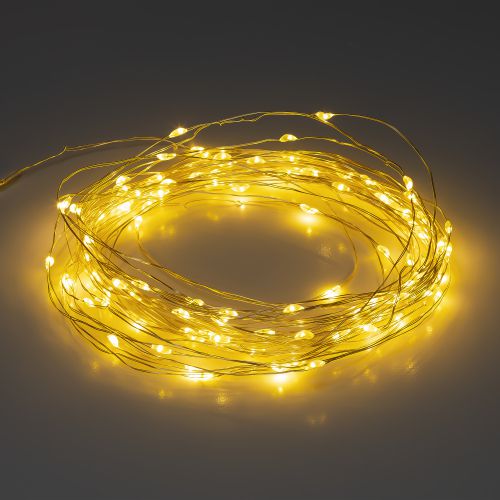 Гирлянда садовая "Нить" ERASF22-18 21.9м тепл. бел. на солнечной батарее Эра Б0053369