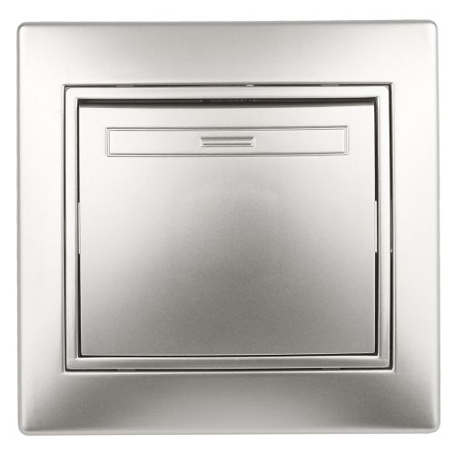 Выключатель 1-кл. СП Plano 10А IP20 1-101-03 250В алюм. Intro Б0053723