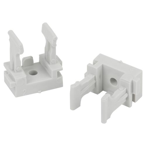 Держатель для труб (клипса) d16мм для монтажн. пистолета CLIP-16-P сер. (уп.100шт) Эра Б0058940